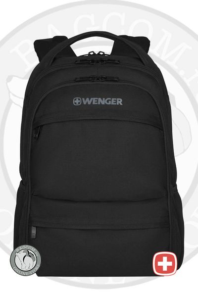 Рюкзак Wenger Fuse 16L Black вид спереди