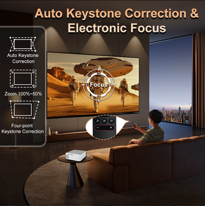 Портативный видеопроектор Everycom Vortex со встроенным Android 11.0