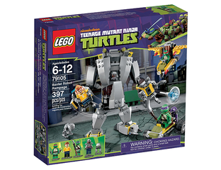 Купить Лего (Lego) Turtles 79105 Нападение Робота Бакстера / Baxter ...