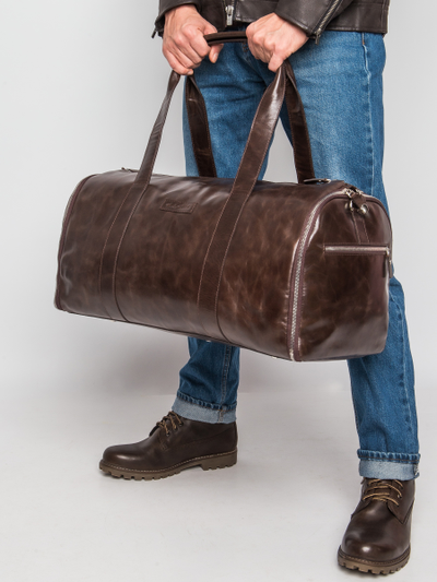 Кожаный портплед / дорожная сумка Torino Premium 
brown (арт. 4037-52)