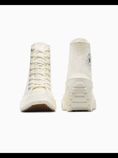 Кеды Converse Chuck 70 De Luxe Wedge Platform белые высокие