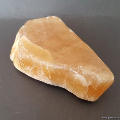 Симбирцит (Кальцит) — галтовка рекой