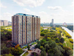 Реклама в ЖК «Серебряный бор» (Живописная 21А)