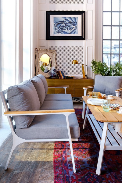 Диванная группа Concorde L белая