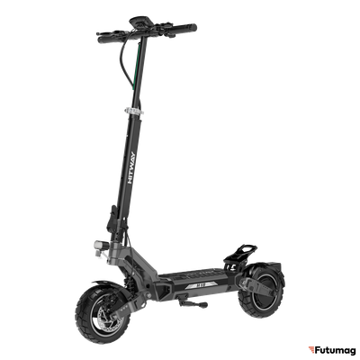 Электросамокат HITWAY H18 серебристый