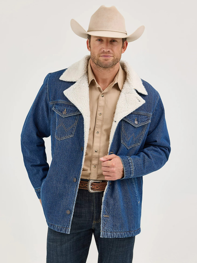 Полупальто Wrangler® Western Sherpa Lined Denim Coat