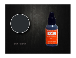 Pacific88: Краска акриловая RAL Effect 9011 "Графитно-черный" (18 мл.)