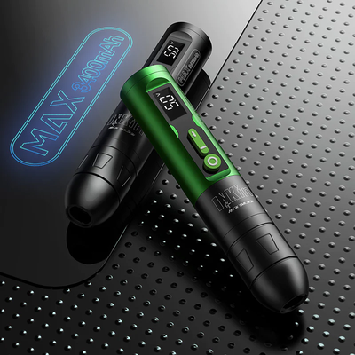 Беспроводная тату машинка EZ INKIN CL2 MAX Wireless Tattoo Pen 3400mAh Green
