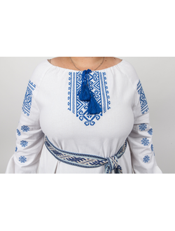 Платье-рубашка "Купальские Узоры"