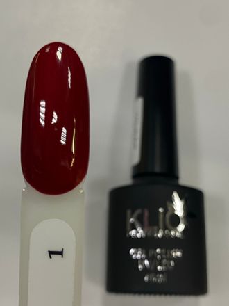 KLIO Professional Гель-лак Red collection 001, 10 ml