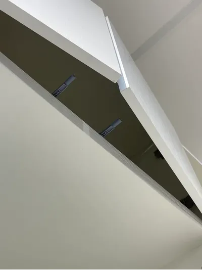 ШК 5 1600 шкаф четырехстворчатый распашной с антресолью Белый текстурный