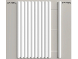 Молдинг Decor Dizain DD640, дюрополимерный, влагостойкий, под покраску, длина 3 м