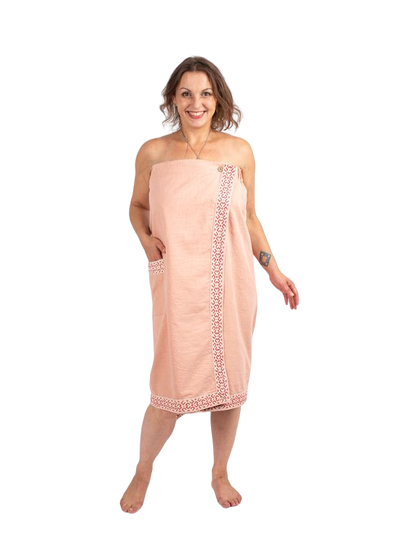 Килт женский для бани из крапивы