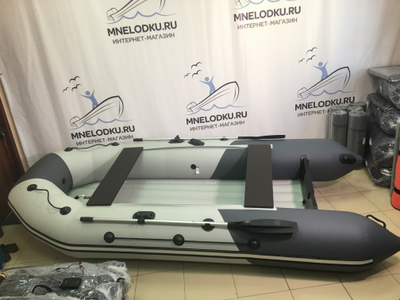 Моторная лодка Таймень NX 3600 НДНД PRO светло-серый графит - MNELODKU.RU