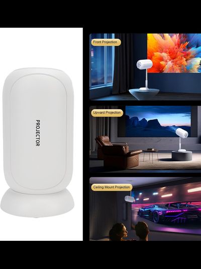 Портативный 4K проектор (250 ANSI, Android 11.0, Wi‑Fi, HDMI)