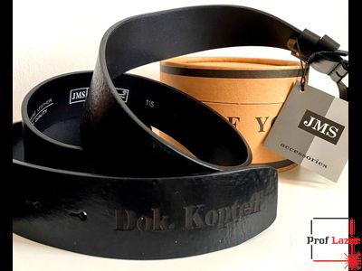 Ремень с именной гравировкой