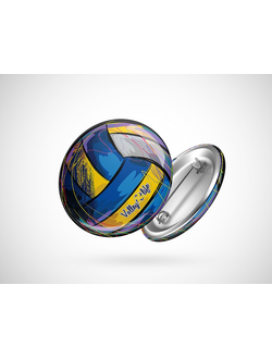 Значок "Мяч рисованный"