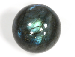 Шар Лабрадорит, Мадагаскар (43 мм, 95 г) №35336