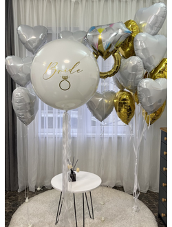 Набор шаров Белый блеск