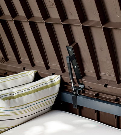 Сундук Гленвуд 390л, антрацит