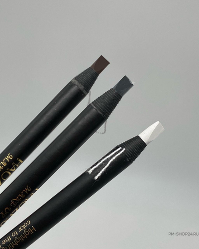 Эскизный карандаш чёрный с щеточкой