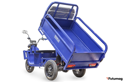 Грузовой электротрицикл Rutrike Партнёр 1500 48V1200W синий