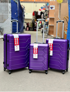 Чемодан средний Neyron ABS M фиолетовый