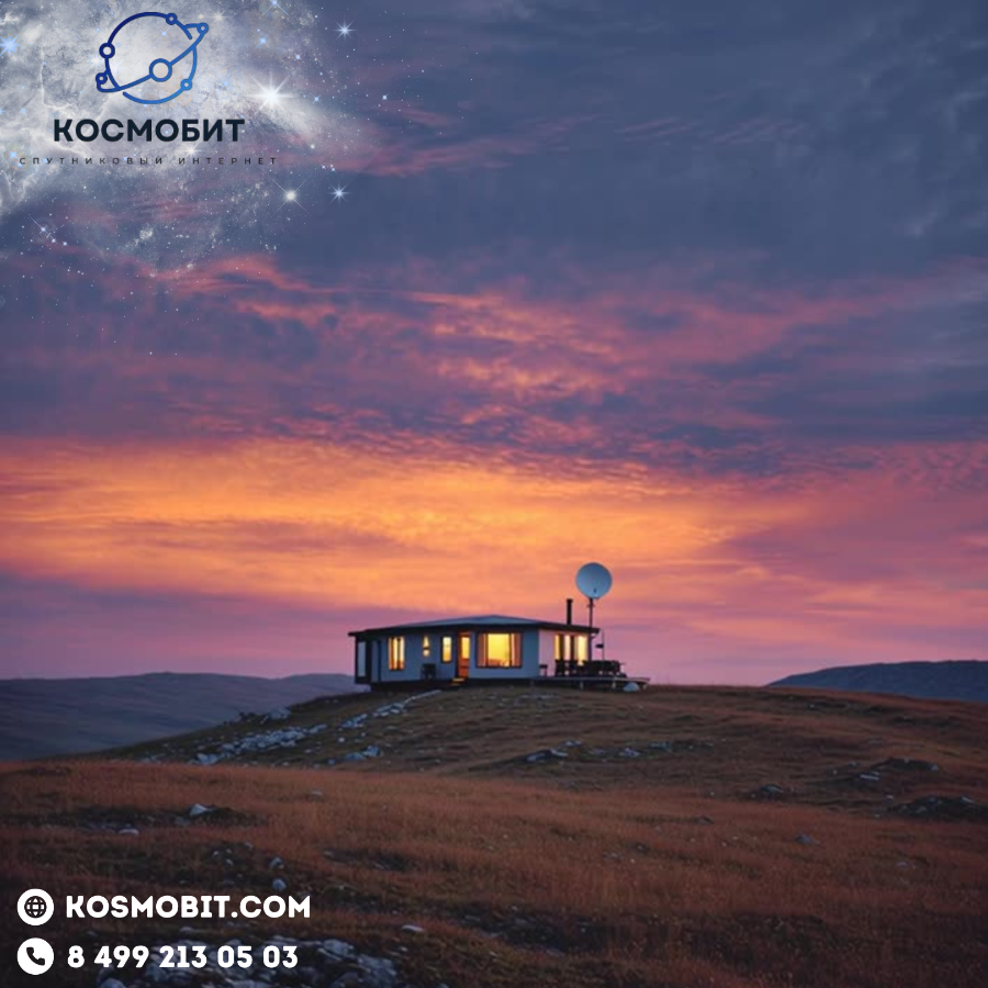 Обновления операционных систем и программ через спутниковый интернет ночью