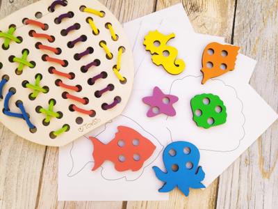 Шнуровка "В аквариуме"