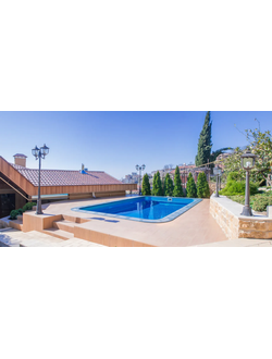 Композитный бассейн 6,5 х 3,67 х 1,4-1,65 "Бордо" Franmer