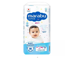 MARABU Подгузники на липучках, размер M 6-11 кг (46 шт)