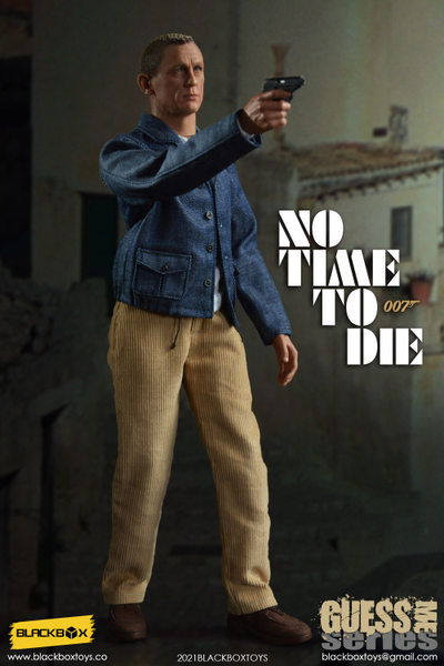 Джеймс Бонд (Дэниел Крейг, "Не время умирать") - КОЛЛЕКЦИОННАЯ ФИГУРКА 1/6 GUESS ME SERIES “ NO TIME TO DIE” (BBT9025) - BLACKBOXTOYS