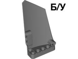 ! Б/У - Technic, Panel Fairing #17 Large Smooth, Side A, Dark Bluish Gray (64392 / 6215178 / 6435024) - Б/У