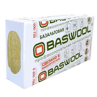 BASWOOL ФАСАД-100 (НГ) 1200х600х50мм