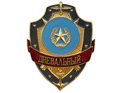 Нагрудный знак «Дневальный» (нет в наличии)