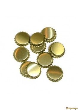 Кроненпробки, золото, 80 шт