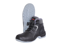 Ботинки "Protection-nord/ю", кожа, ПКП, нат. мех, ПУ-ТПУ