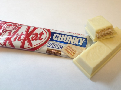 Батончик Kit Kat White в белом шоколаде
