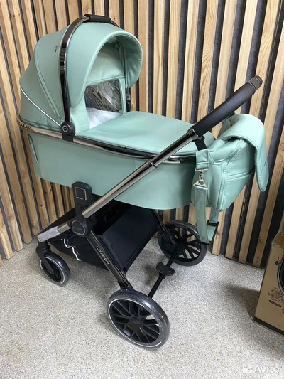Детская коляска 3 в 1 Luxmom 777 Зеленый