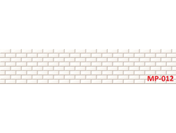 MP-012 ИТАЛЬЯНСКАЯ ПЛИТКА Глянцевая стеновая панель ALBICO   2800*610*6мм. *