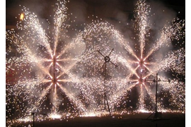 Фонтаны стартовые, Вертушки | Neva-Salut Пиро Шоу