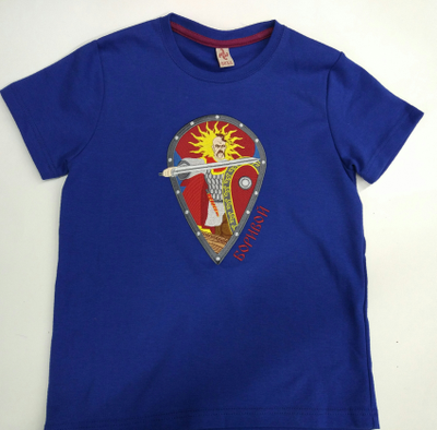 Футболки детские с богатырями и героями.