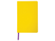 Ежедневник недатированный А5 (138x213 мм) BRAUBERG "Flex", кожзам, 136 л., желтый, 111680