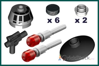 # 75030 Мини–«Сокол Тысячелетия» с Фигуркой / “Millennium Falcon” (Microfighter ― 2014)