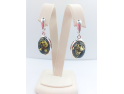 Изделия из посеребренного покрытия с янтарем