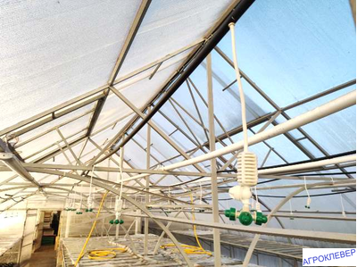 Туманообразователь  4 сопла  26,0 л/ч 2,5 бар разъем 6,0 мм, (зеленый)