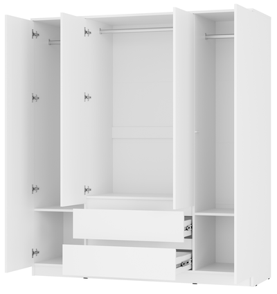 Спальный гарнитур «Симпл» Белый (BTS)