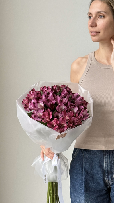 Моно букет цветов № 352