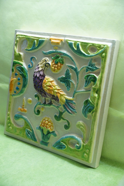 Весеннее равноденствие (фасадный изразец)