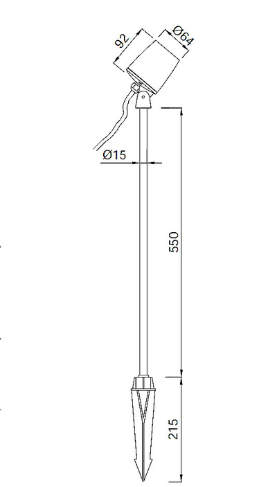 Светильник ландшафтный 6000 SP